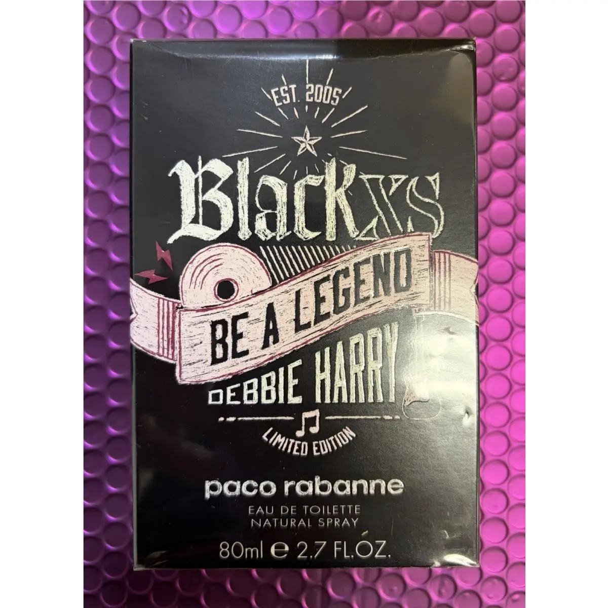 Black XS Be A Legend By  Edt 2.7 Oz Women’s by Paco Rabanne