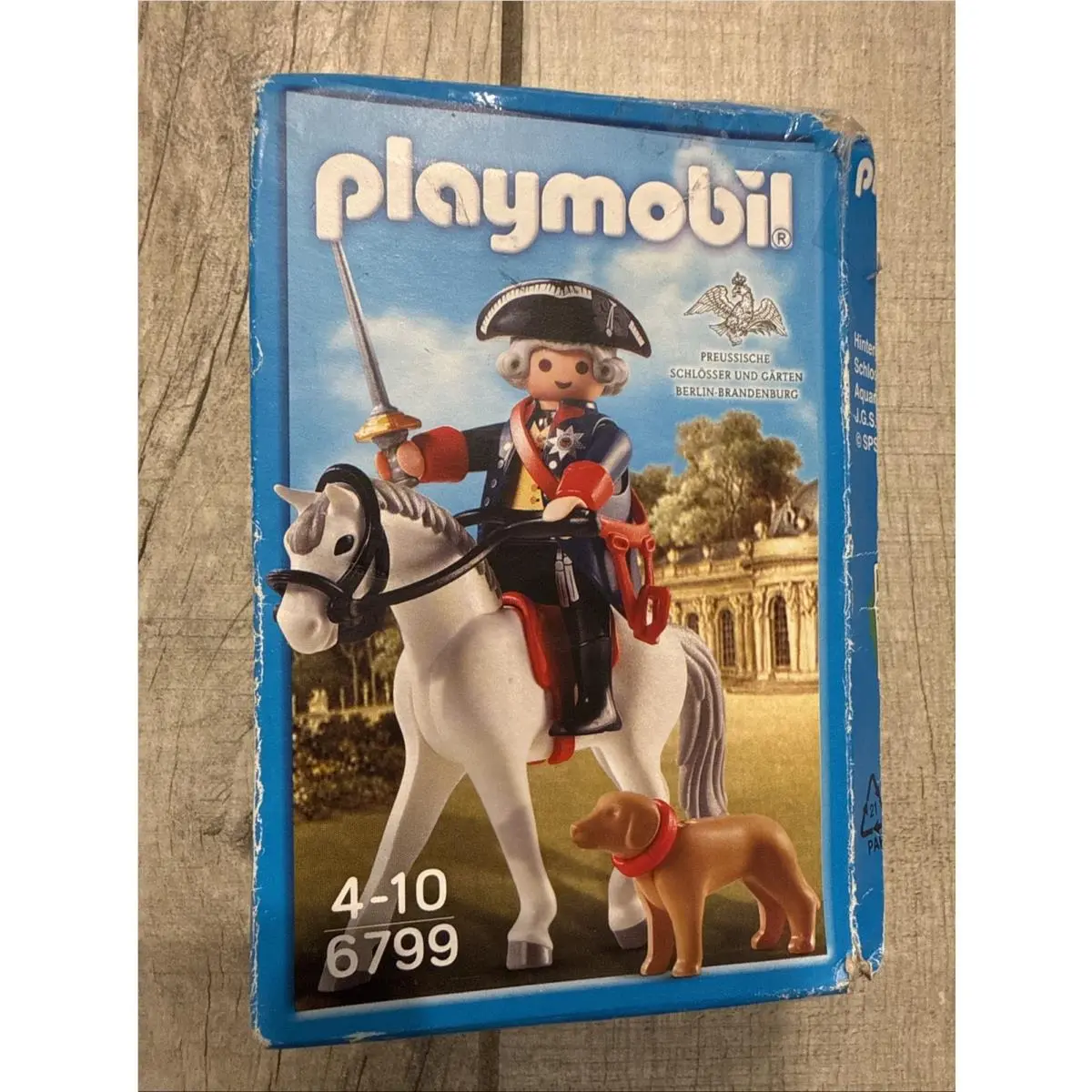 Playmobil Friedrich Der Große 6799 Neu Ovp Sonderfigur Promo Preußen Pferd