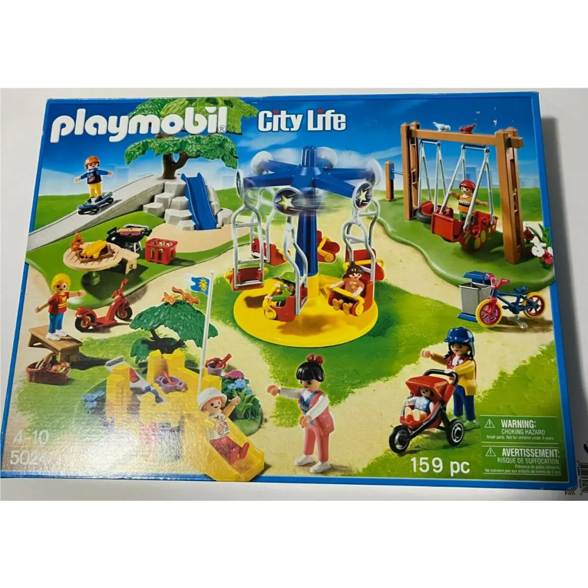 Plamobil City Life Large Children`s Garden 5024 Playground Park Games