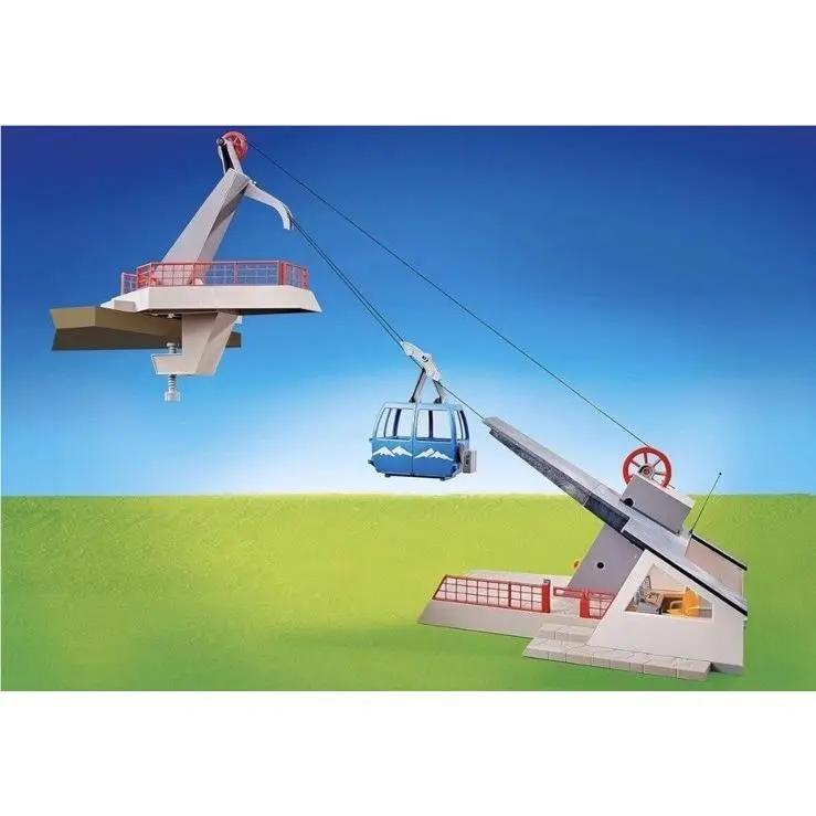 Playmobil Gondola Lift Mountain Cable Car 9830 Retired Rare