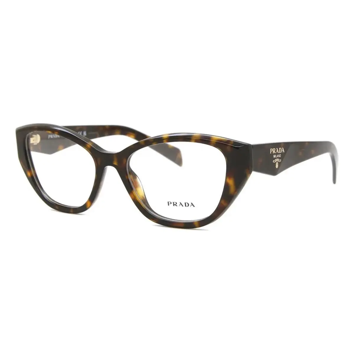 Prada PR 21ZV 19J1O1 53 Havana Tortoise Women Eyeglasses Optical Frame
