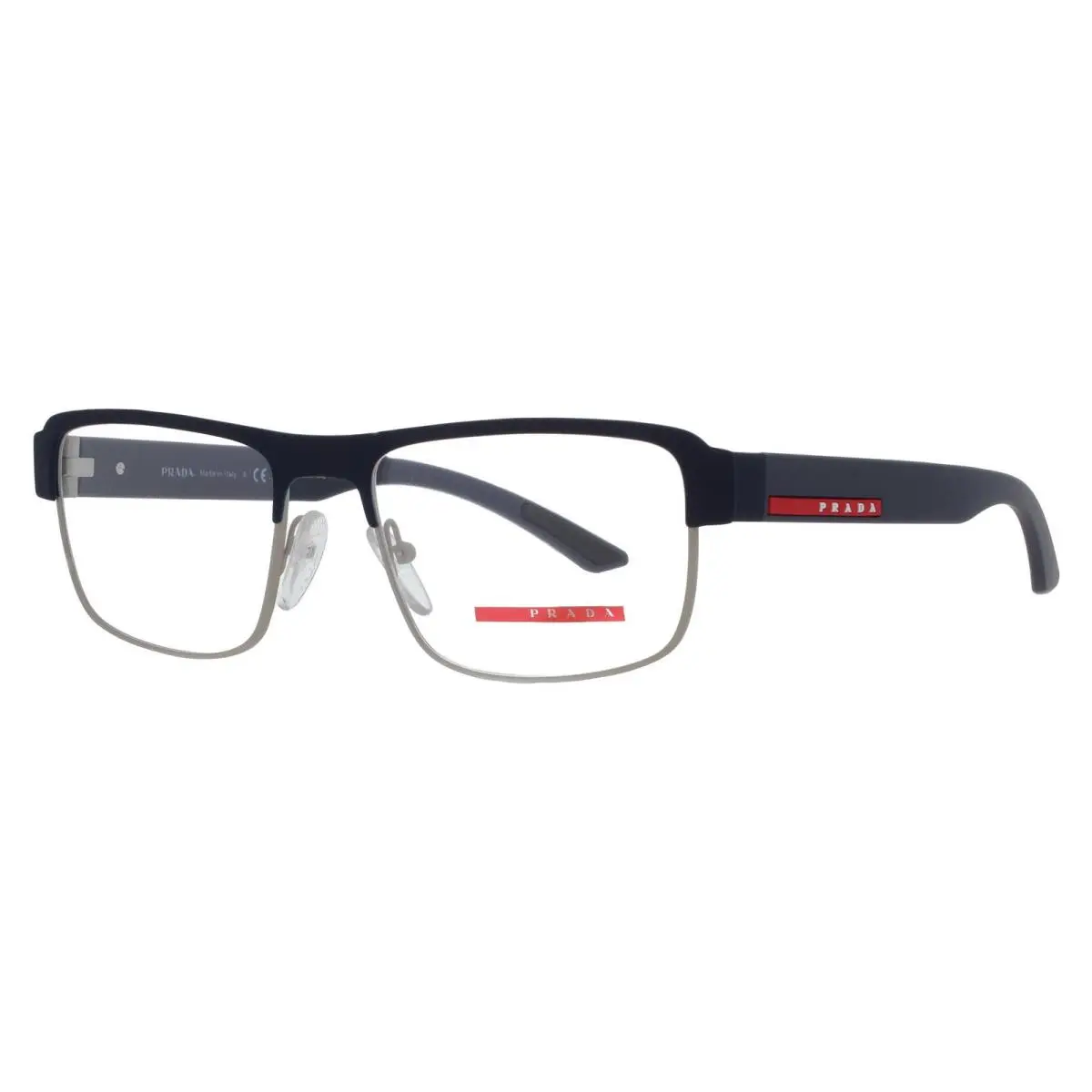 Prada Linea Rossa Demo Rectangular Men`s Eyeglasses PS 51RV TFY1O1 54