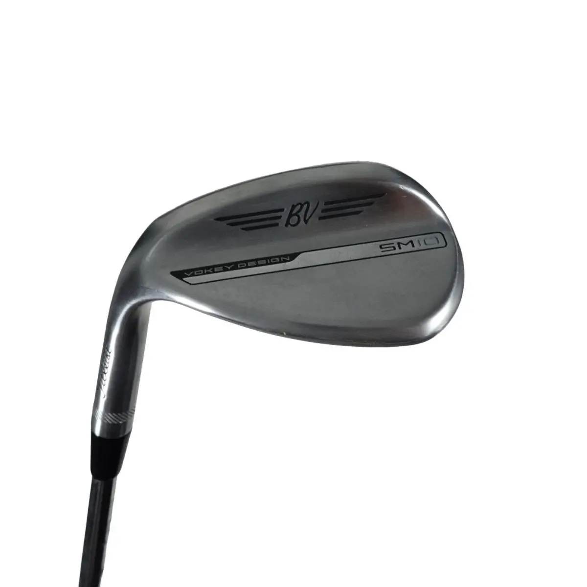 Titleist Vokey SM10 Chrome 58 D 10 S Lob Wedge Flex Steel 35 LH