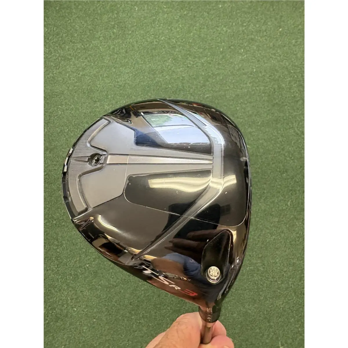 Titleist Tsr 3 Driver 9 Deg W/ Hzrdus Black / Silver 6.0 60 Gram Stiff Flex