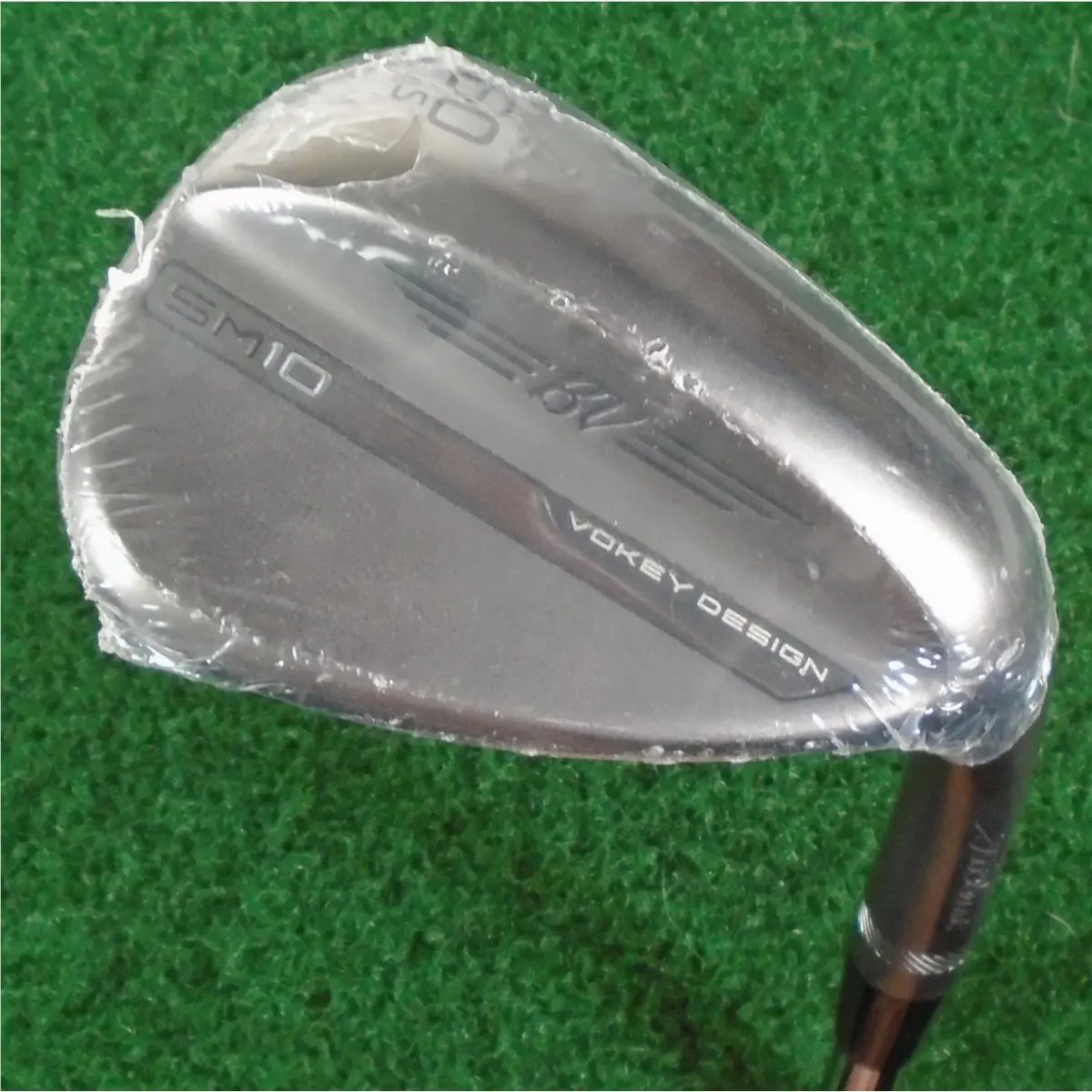 Titleist Vokey SM10 Nickel 60.10 S Grind Lob Wedge Stock Steel 35 Standard