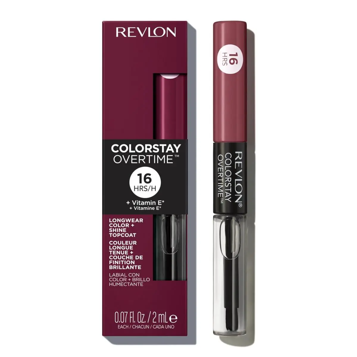 Colorstay Overtime Liquid Lipstick Gloss 270 Relentless Rais by Revlon
