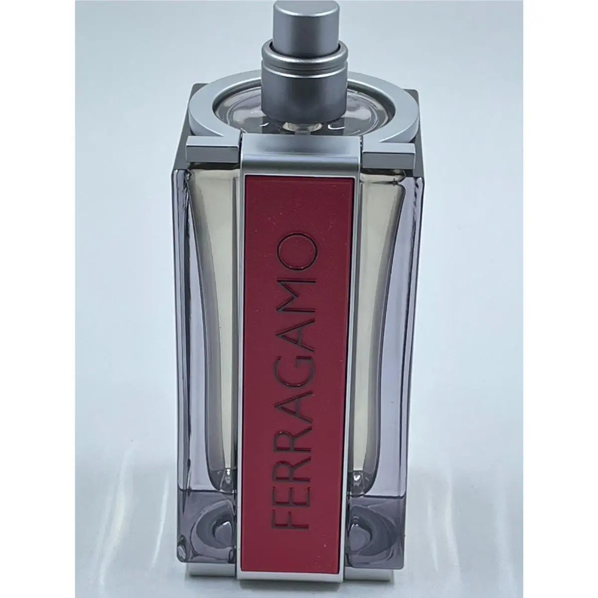 Salvatore Ferragamo Men`s Red Leather Edp Spray 3.4 oz Tester