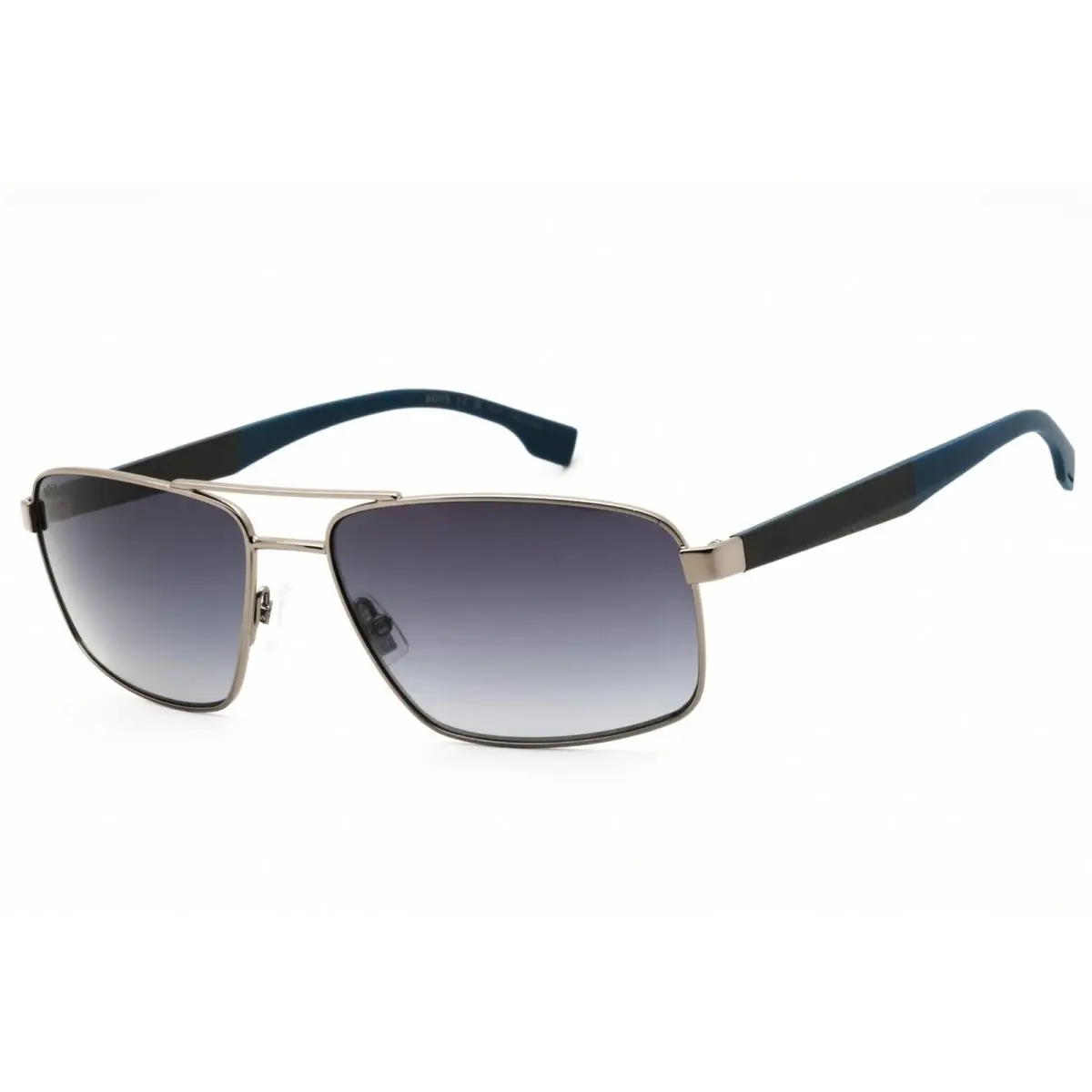 Men`s Sunglasses Ruthenium/blue Metal Full Rim Frame 1580/S 0V84 1I by Hugo Boss
