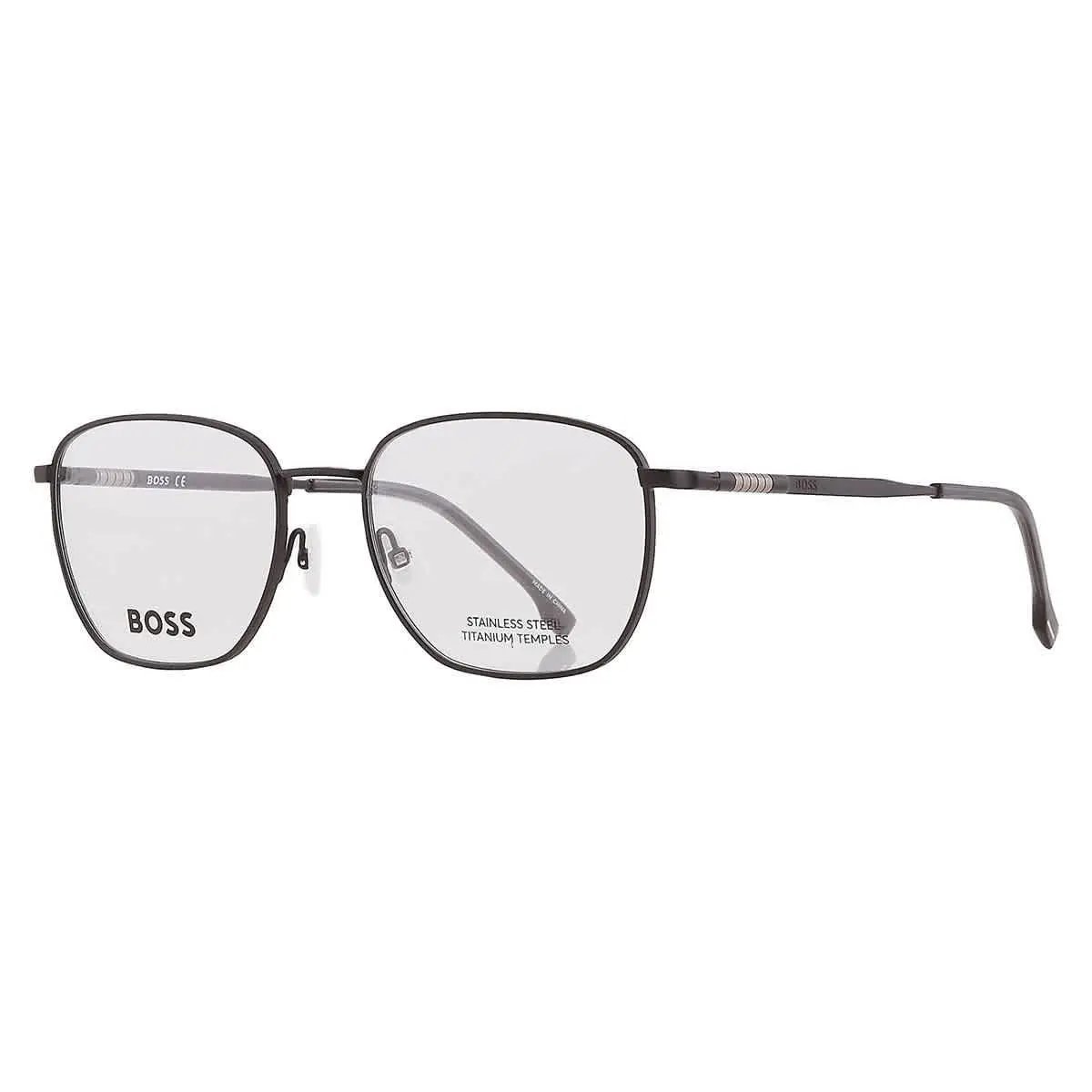 Demo Rectangular Men`s Eyeglasses Boss 1415 0003 55 Boss 1415 0003 55 by Hugo Boss
