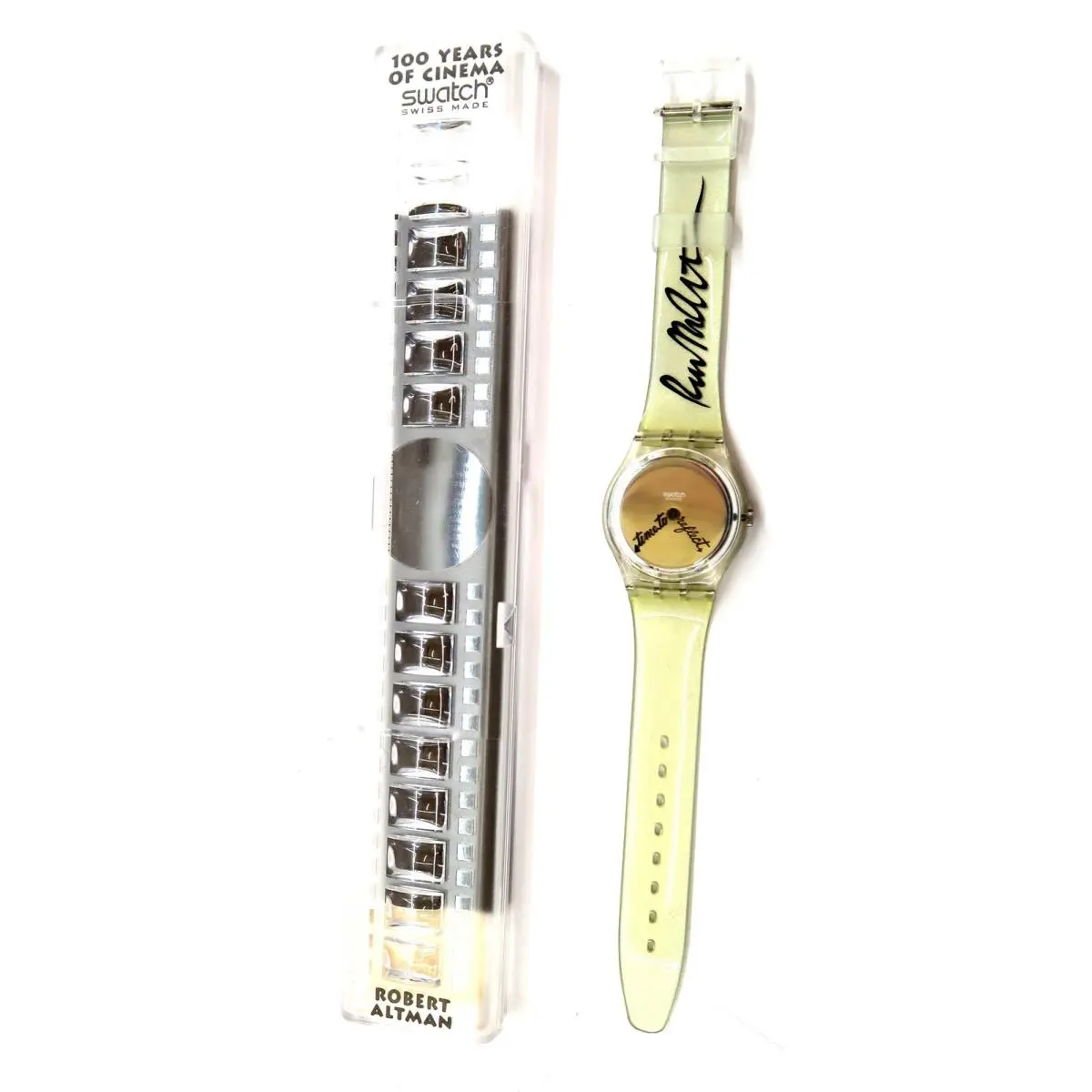 Swatch Watch Time TO Reflect GZ143 100 Years of Cinema by Robert Altman