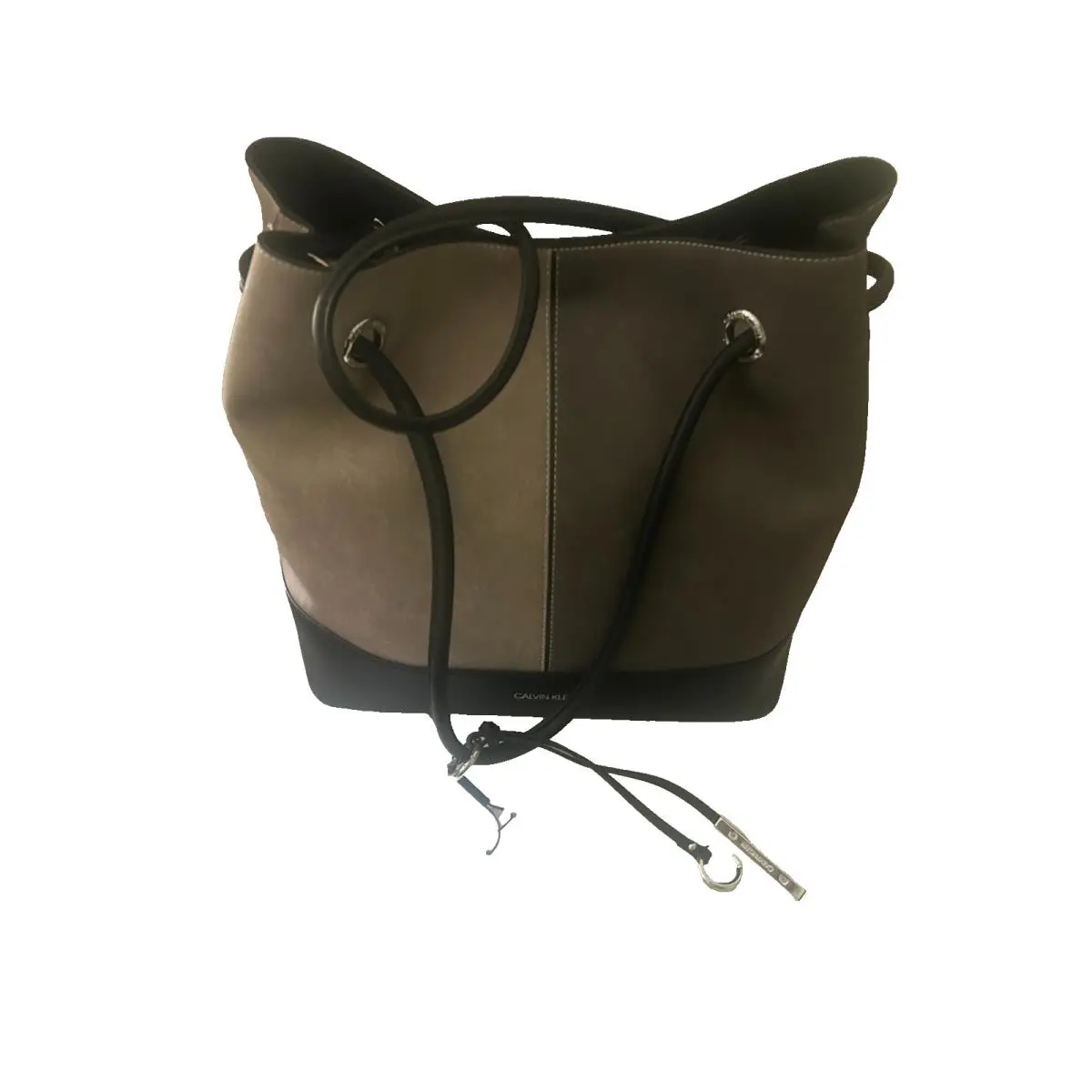 Two-tone Color Block Gabrianna Purse Tagged + Accessories by Calvin Klein