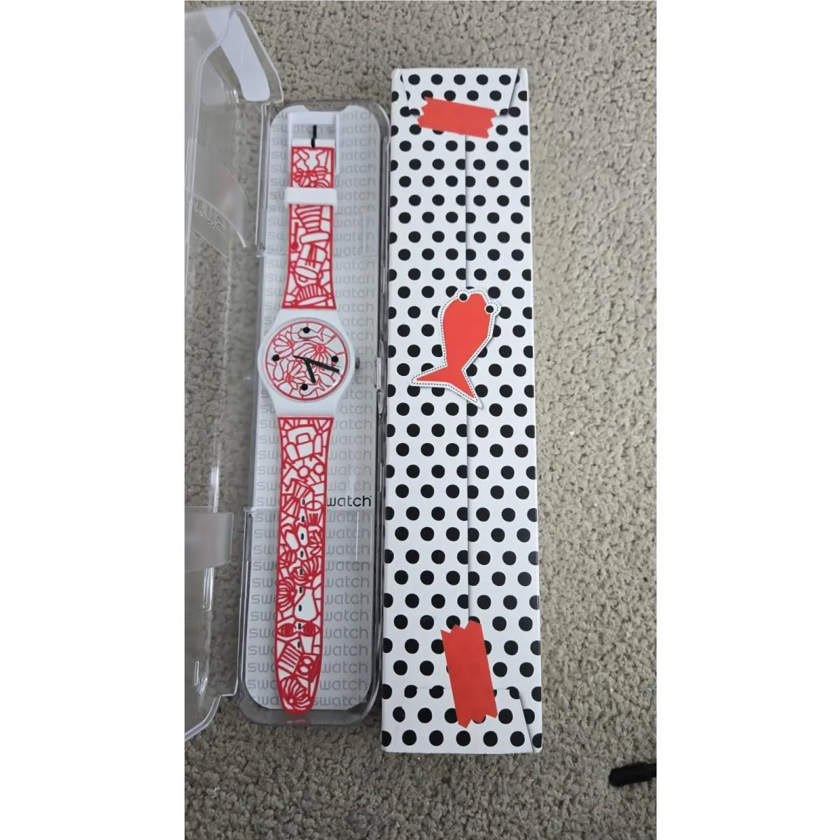 Swatch New Gent 2018 SUOZ259C Cutotto by Paola Navone Gent Watch