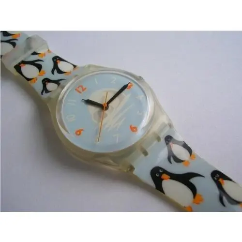 Coldnose Whimsical Penquin Lovers Swatch Mib-rare