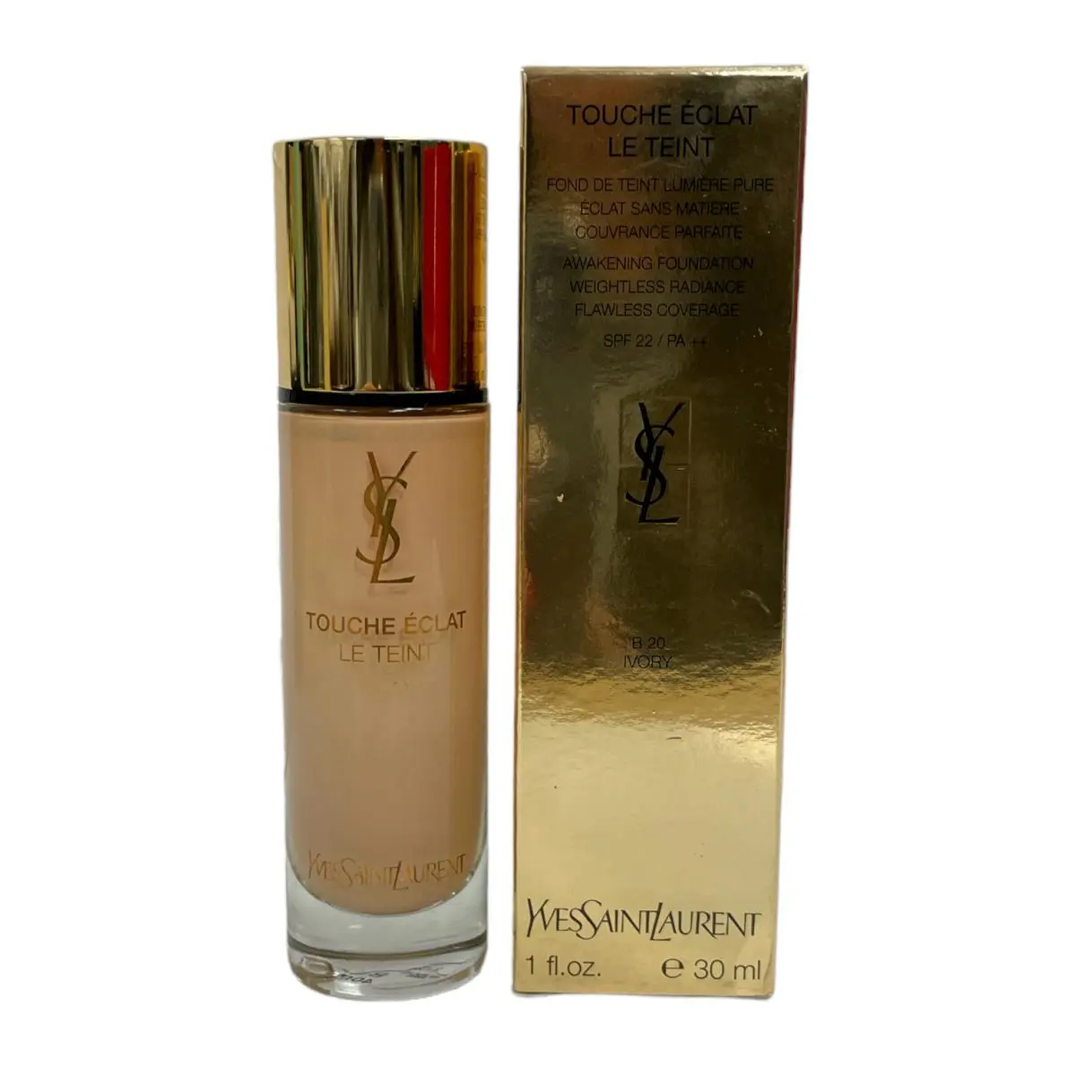 Yves Saint Laurent Ysl Le Teint Touche Eclat Awakening Foundation/makeup Spf 22 Select Color 1oz