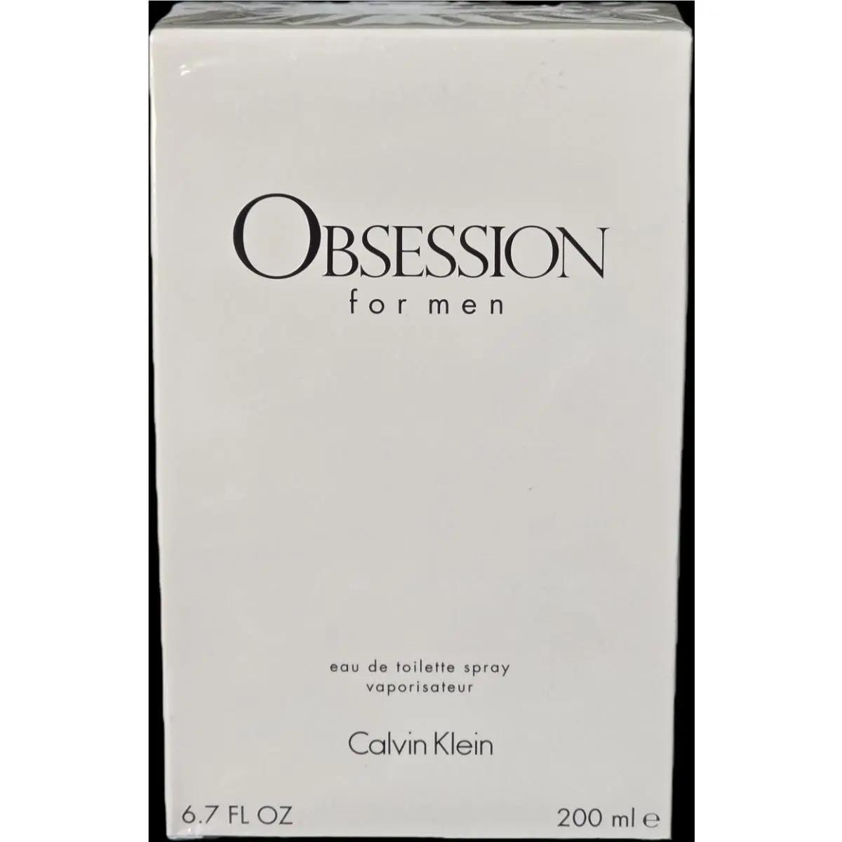 Calvin Klein Obsession Eau De Toilette 6.7 oz For Men Lot 4263