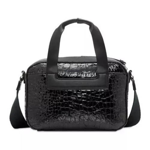 Calvin Klein Bette 2 in 1 Crossbody Handbag Purse - Black/silver - Retail