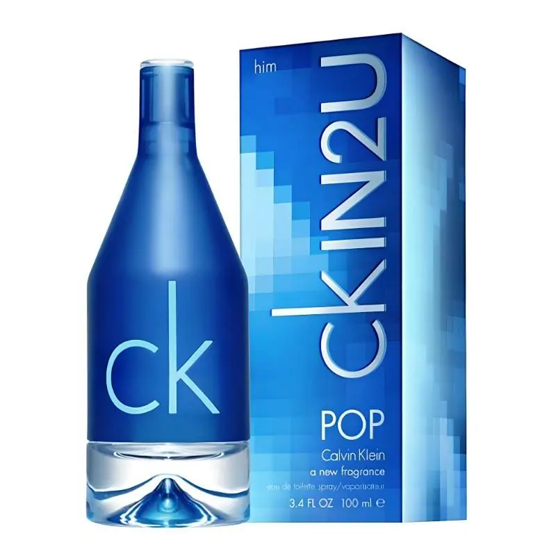 CK IN2U Pop  3.4 oz - 100ml Edt Spray / / / Rare by Calvin Klein