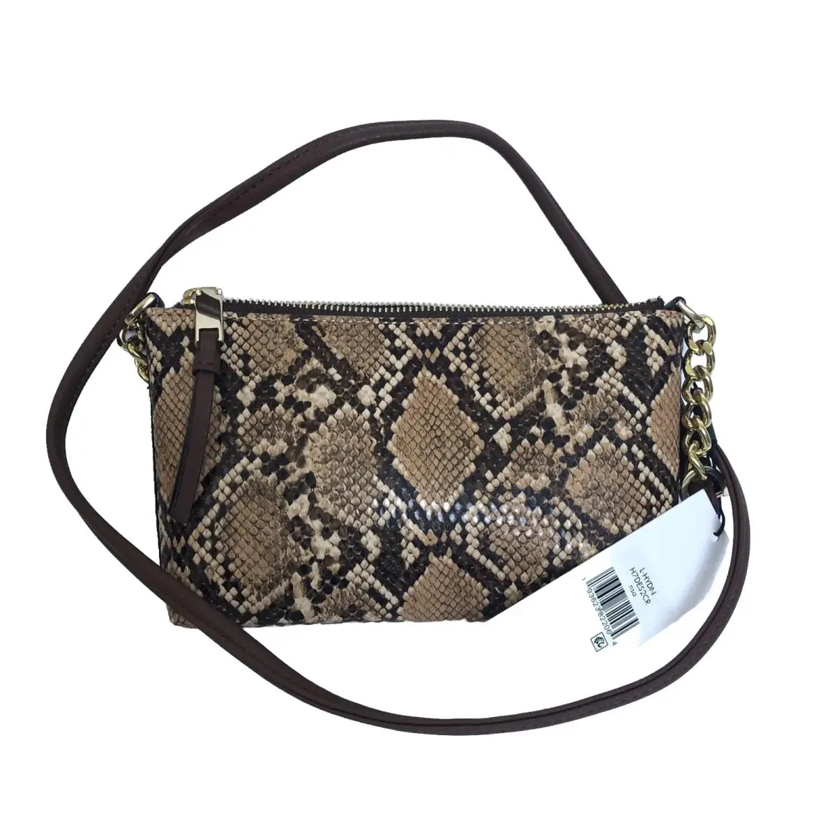 Animal Pattern Women Swing Bag Leather Mini Size Crossbody by Calvin Klein