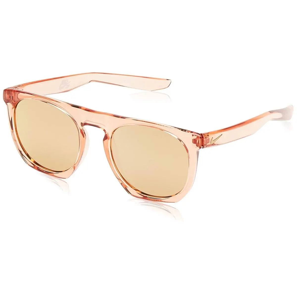 Nike EV1045-672 Washed Coral Flatspot Sunglasses with Copper Mirror Lenses by Calvin Klein