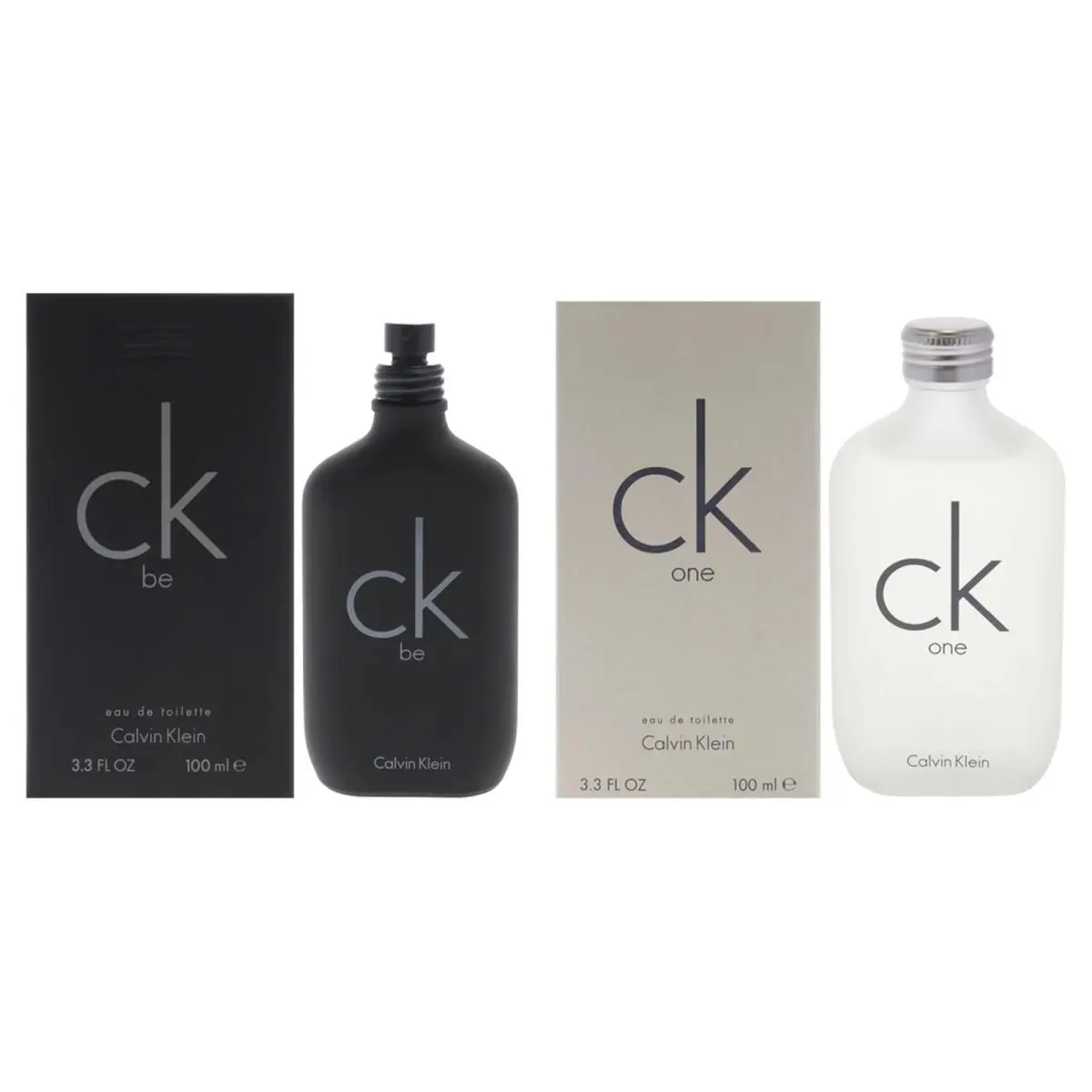CK Kit by Calvin Klein Unisex - 2 Pc Kit 3.3 oz Edt Spray