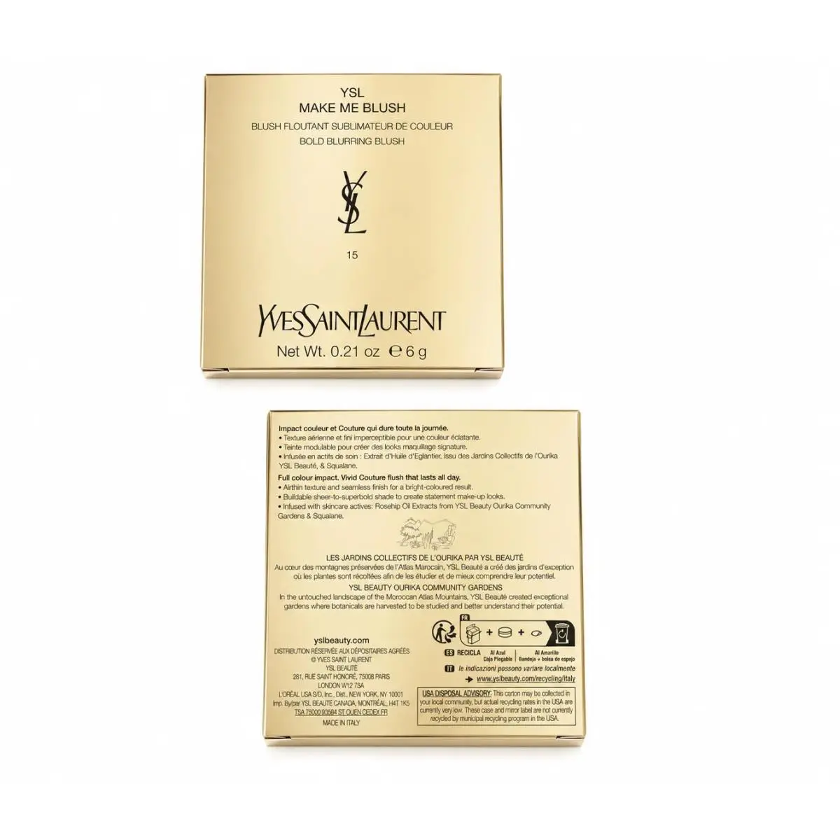 Yves Saint Laurent Ysl Make Me Blush Bold Blurring Blush – 15 Chili Crush 5g