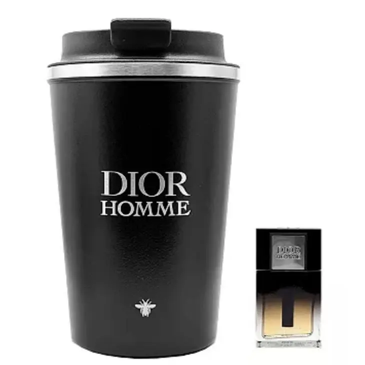 Stainless Steel Mug  Homme Parfum 0.25oz/ 7.5ml Men by Dior
