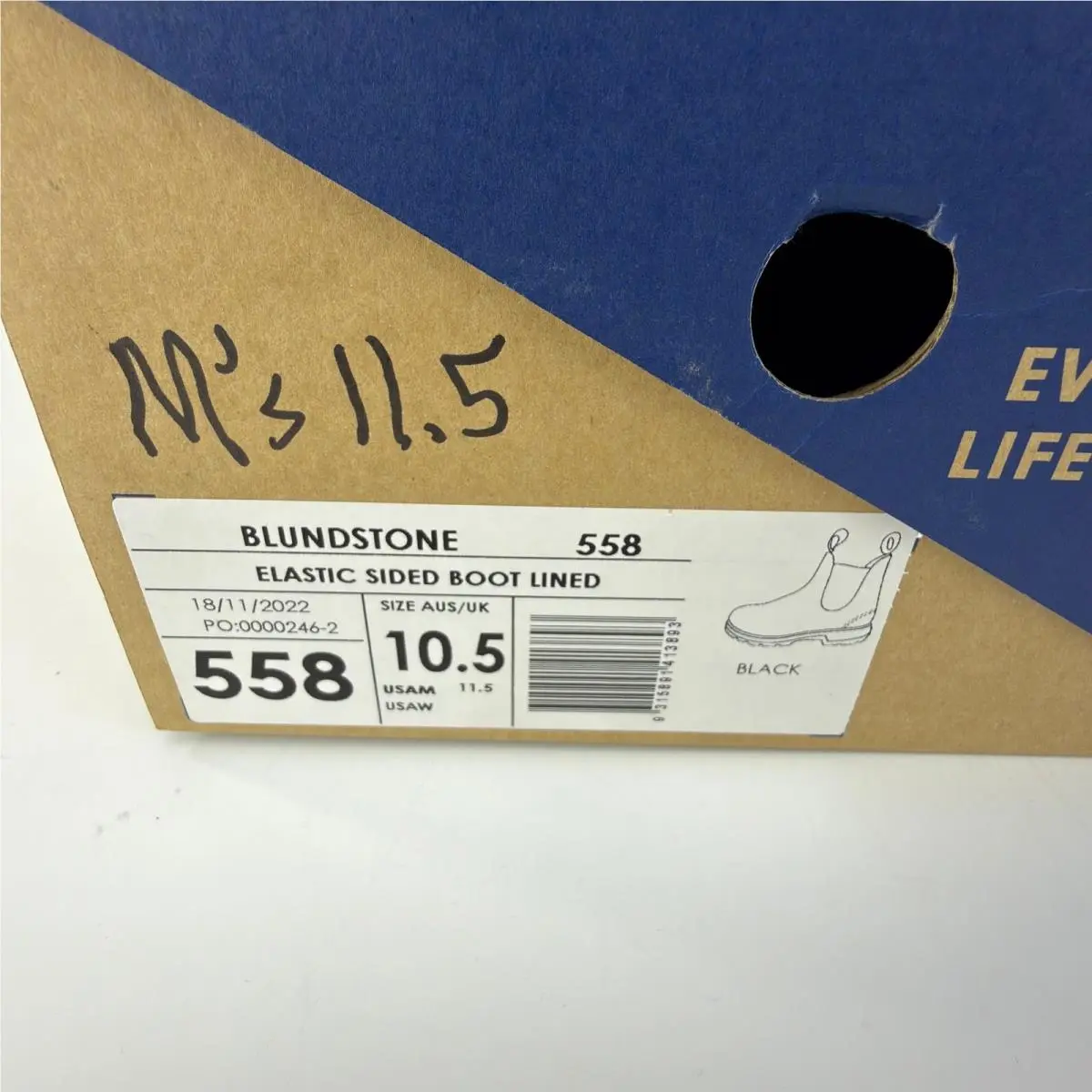 Blundstone shoes - 558 - Black 8