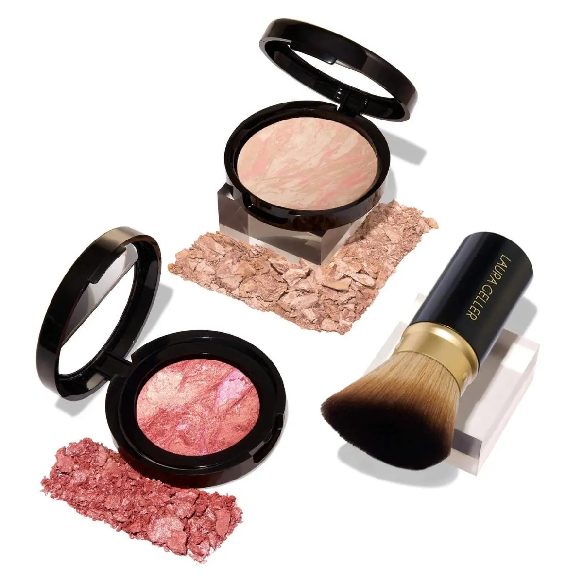 40+ Club Blush-n-balance 3pc Kit: Baked Balance-n-brighten Color Correcting by Laura Geller