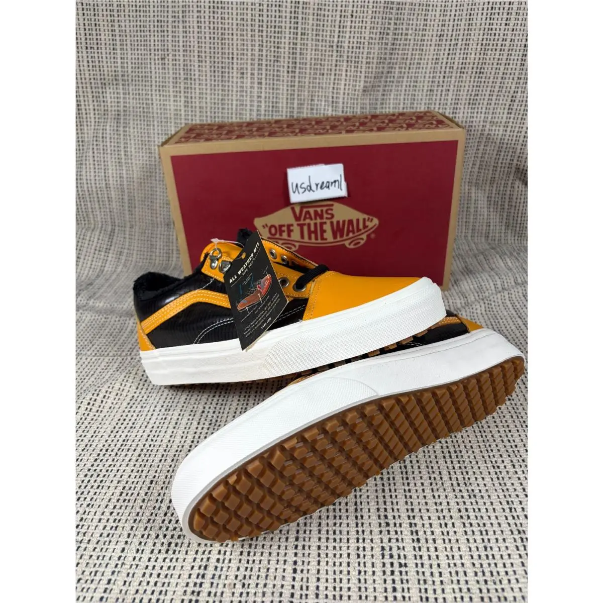 Vans shoes - VANS Old Skool - Old Skool - VN0A348F2NF - Orange 12