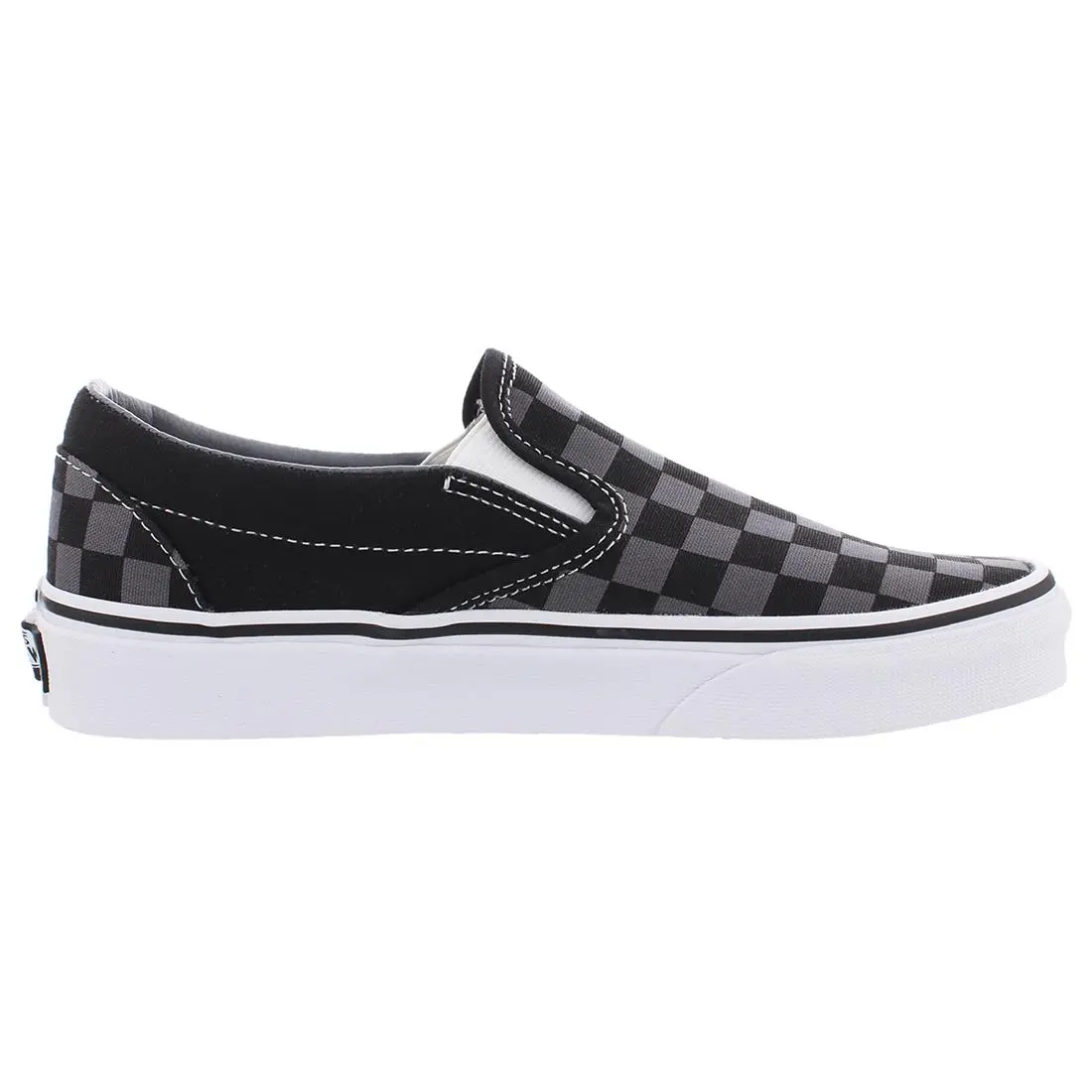 Vans shoes - Black/Pewter Checkerboard, Main: Black 3