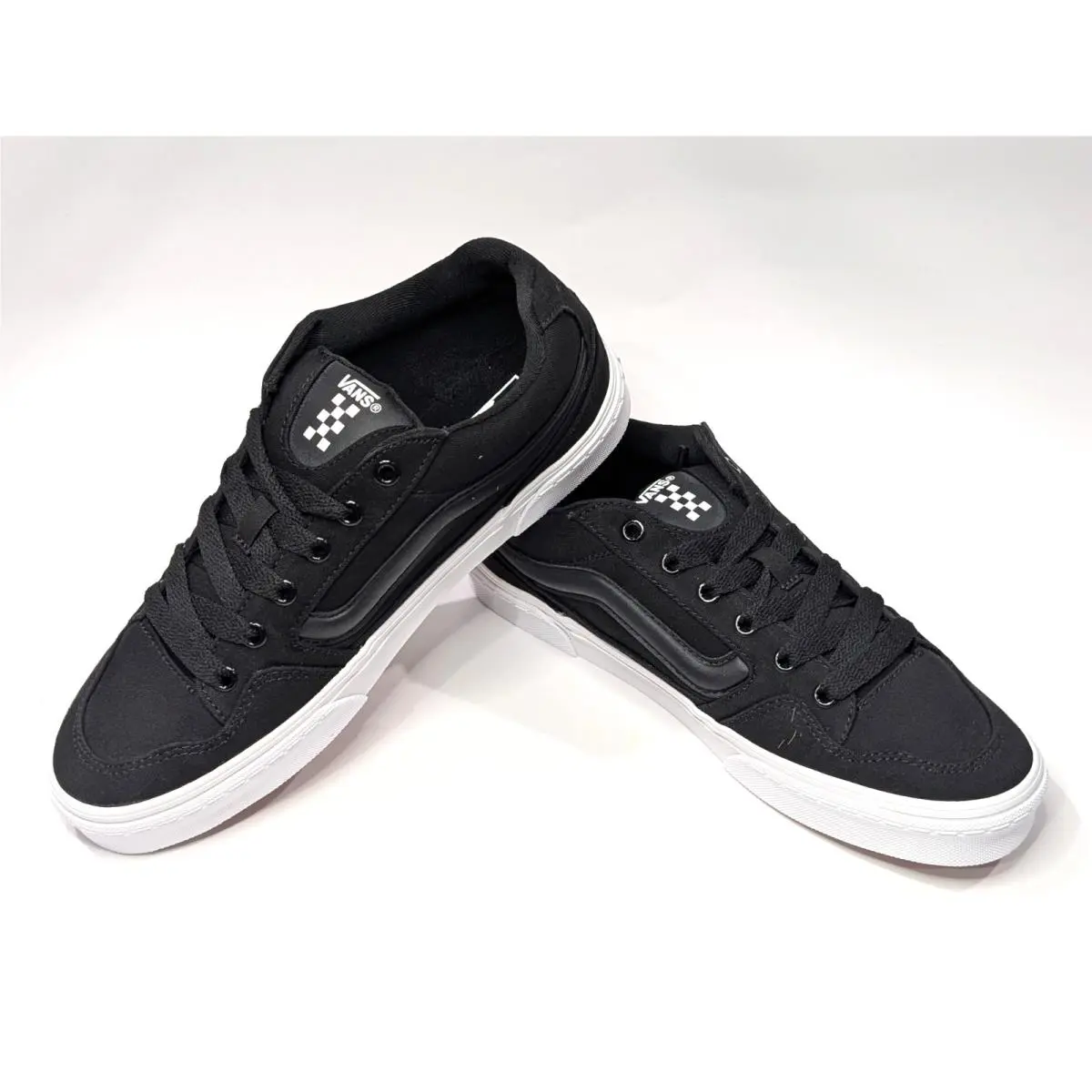 Caldrone Black/white Studs Canvas Women`s Skate Shoes - Assorted Sizes by Vans