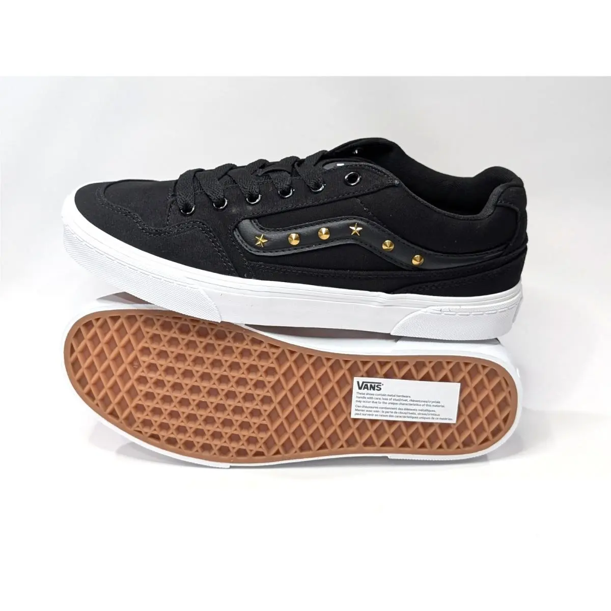 Vans shoes - VANS Caldrone - Caldrone - VN0007P9BZW - Black/White 2