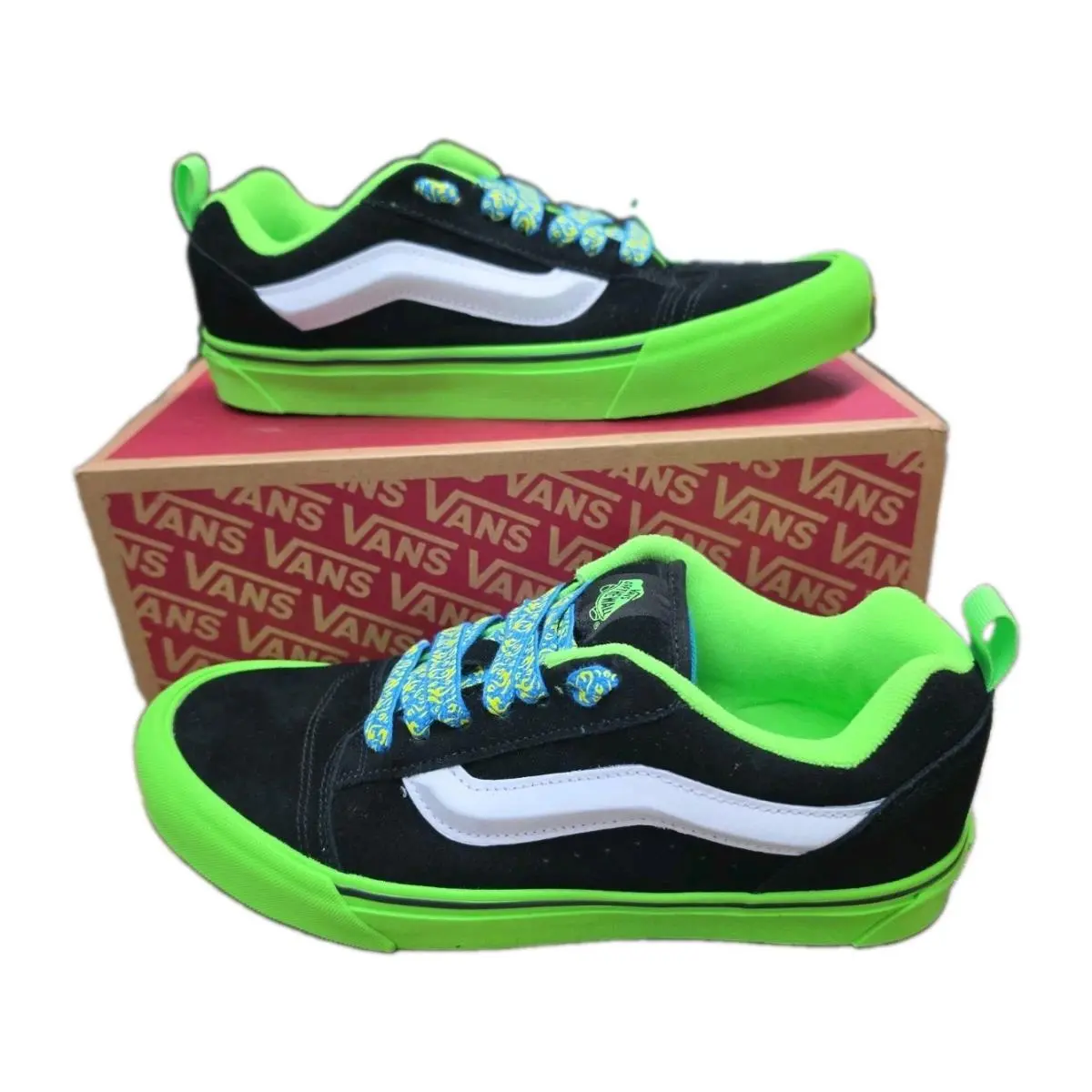 Vans Knu-skool Pop Outsole Green Men`s 10