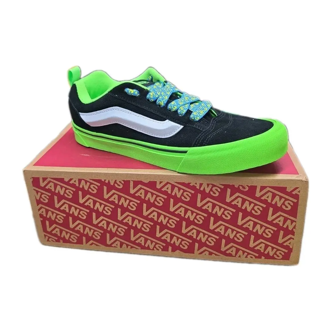 Vans shoes - VANS Knu-Skool - VN000CRPGRN - Black 0