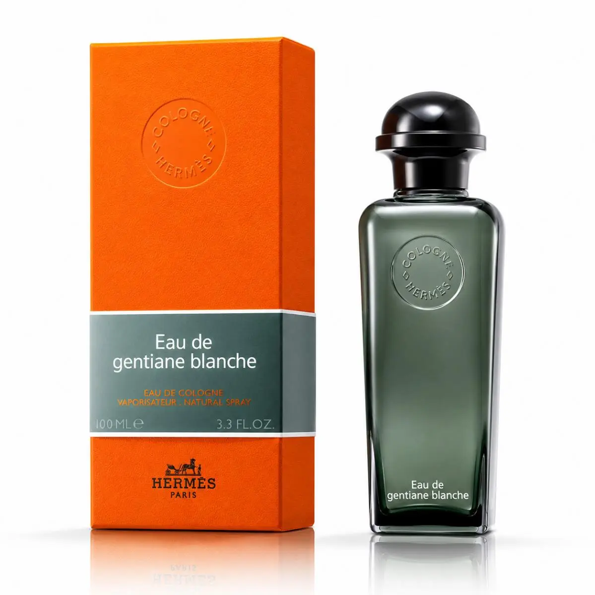 Eau de Gentiane Blanche  3.3 oz / 100 ml Eau De Cologne Spray by Hermes