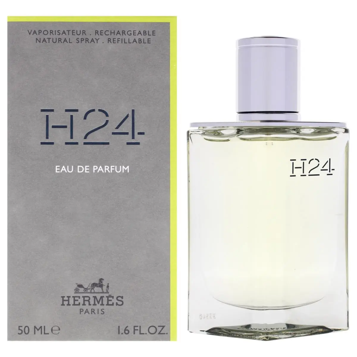 H24  For Men - 1.6 oz Edp Spray Refillable by Hermes