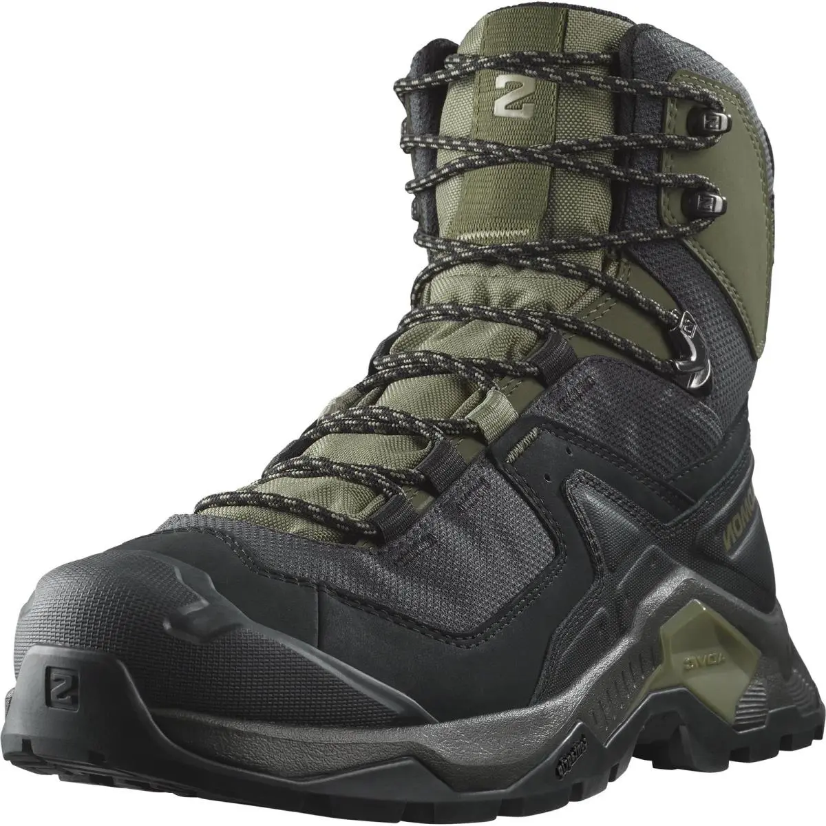 Salomon shoes - Lg5640$ - Lg5640$ - Black/Deep Lichen Green/Olive Night (UPC: 193128730642) 2