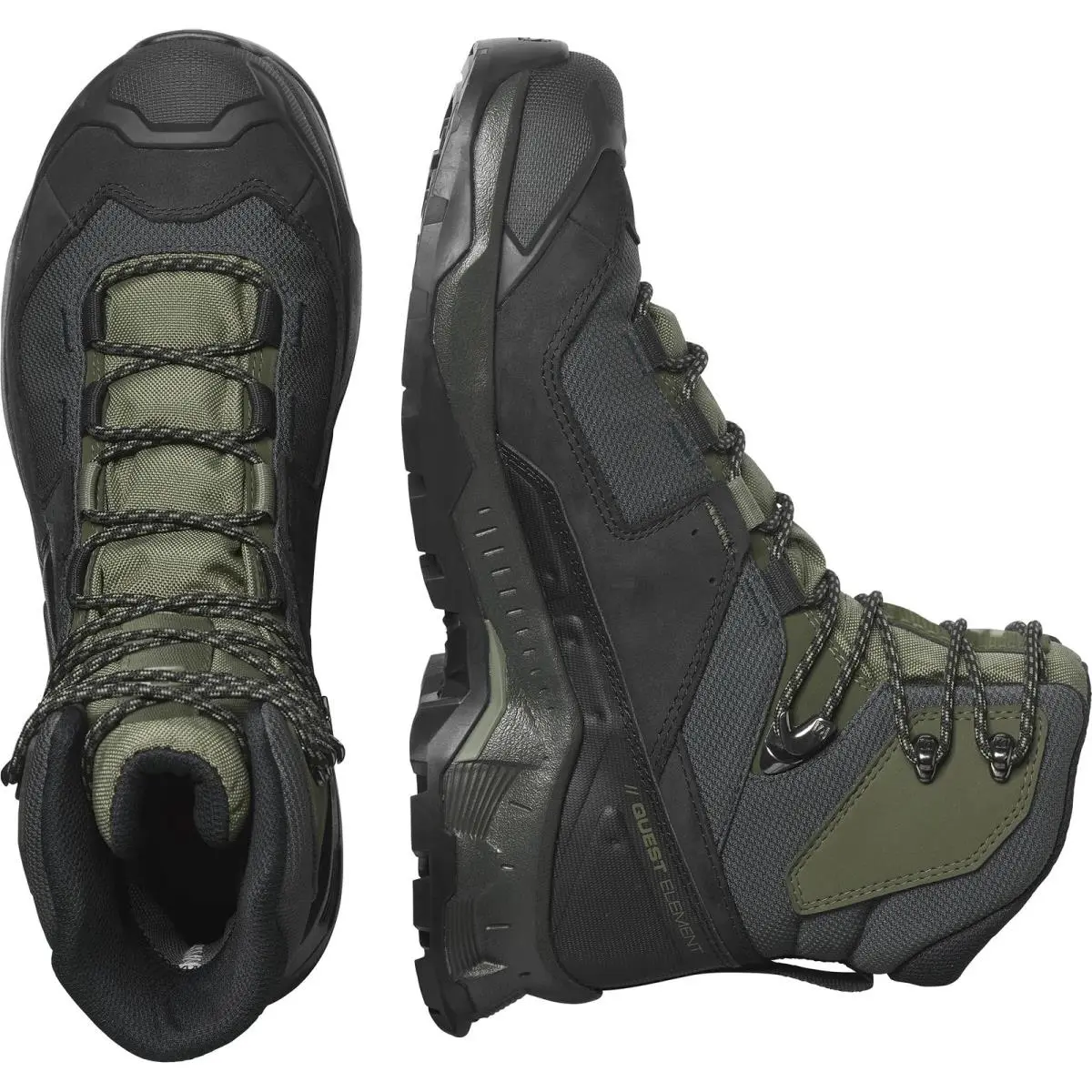 Salomon shoes - Lg5640$ - Lg5640$ - Black/Deep Lichen Green/Olive Night (UPC: 193128730642) 4