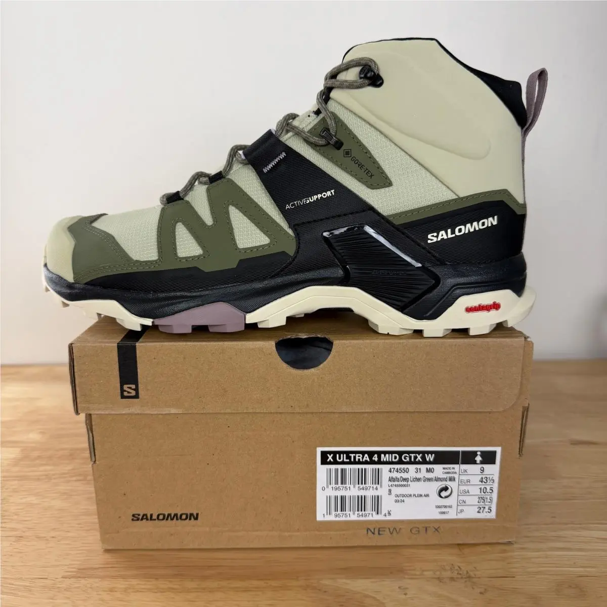 Salomon shoes - Salomon X Ultra 4 - Ultra - Green (UPC: 195751549714) 1