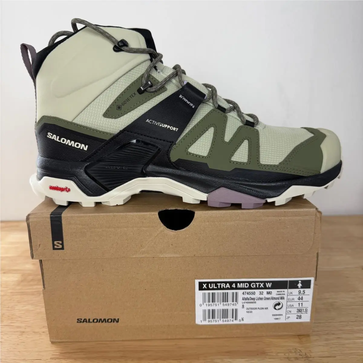 Salomon shoes - Salomon X Ultra 4 - Ultra - Green (UPC: 195751549745) 1