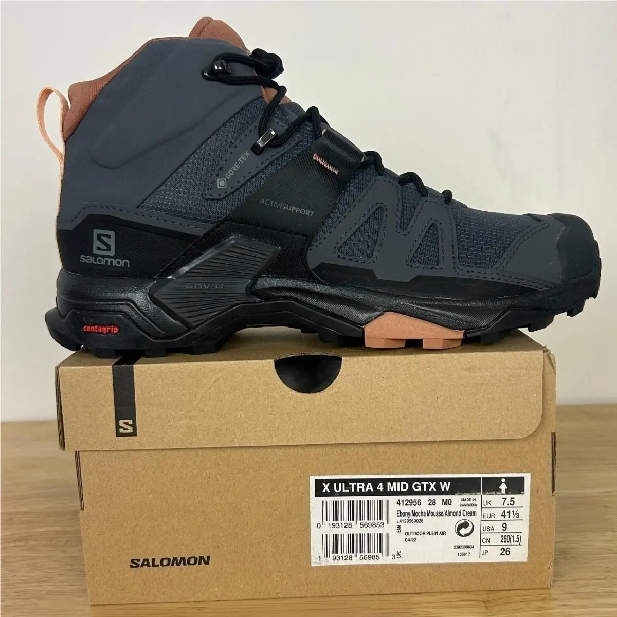 Salomon shoes - Salomon X Ultra 4 - Ultra - Gray (UPC: 193128569853) 1