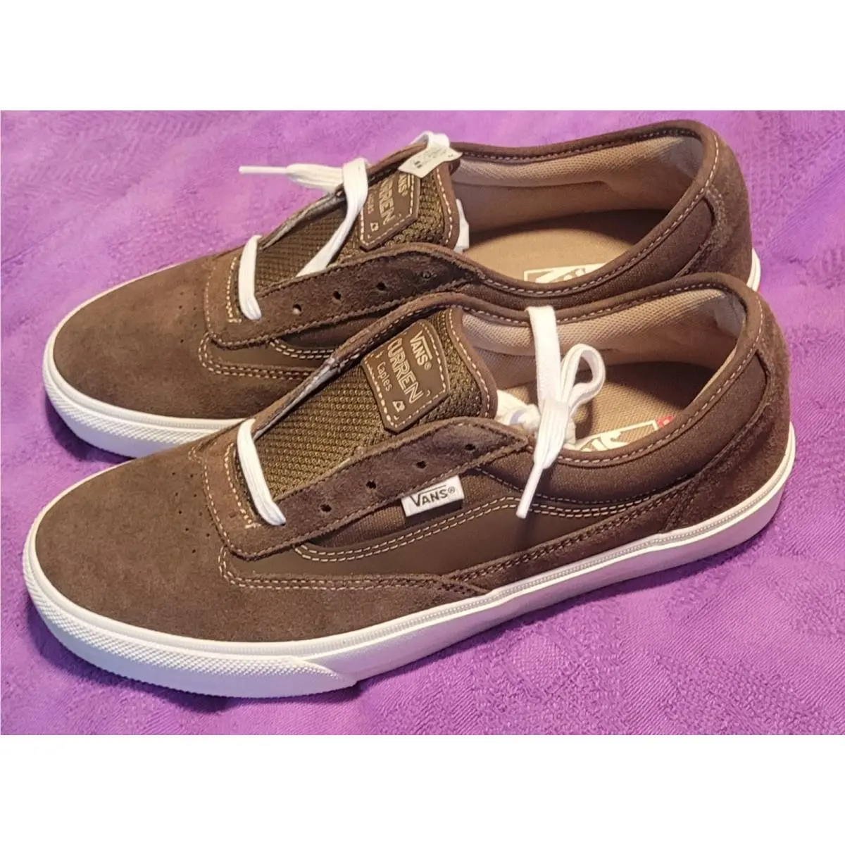 Mens  Shoes Size 9.5 Skate Curren Caples Vintage Cocoa by Vans