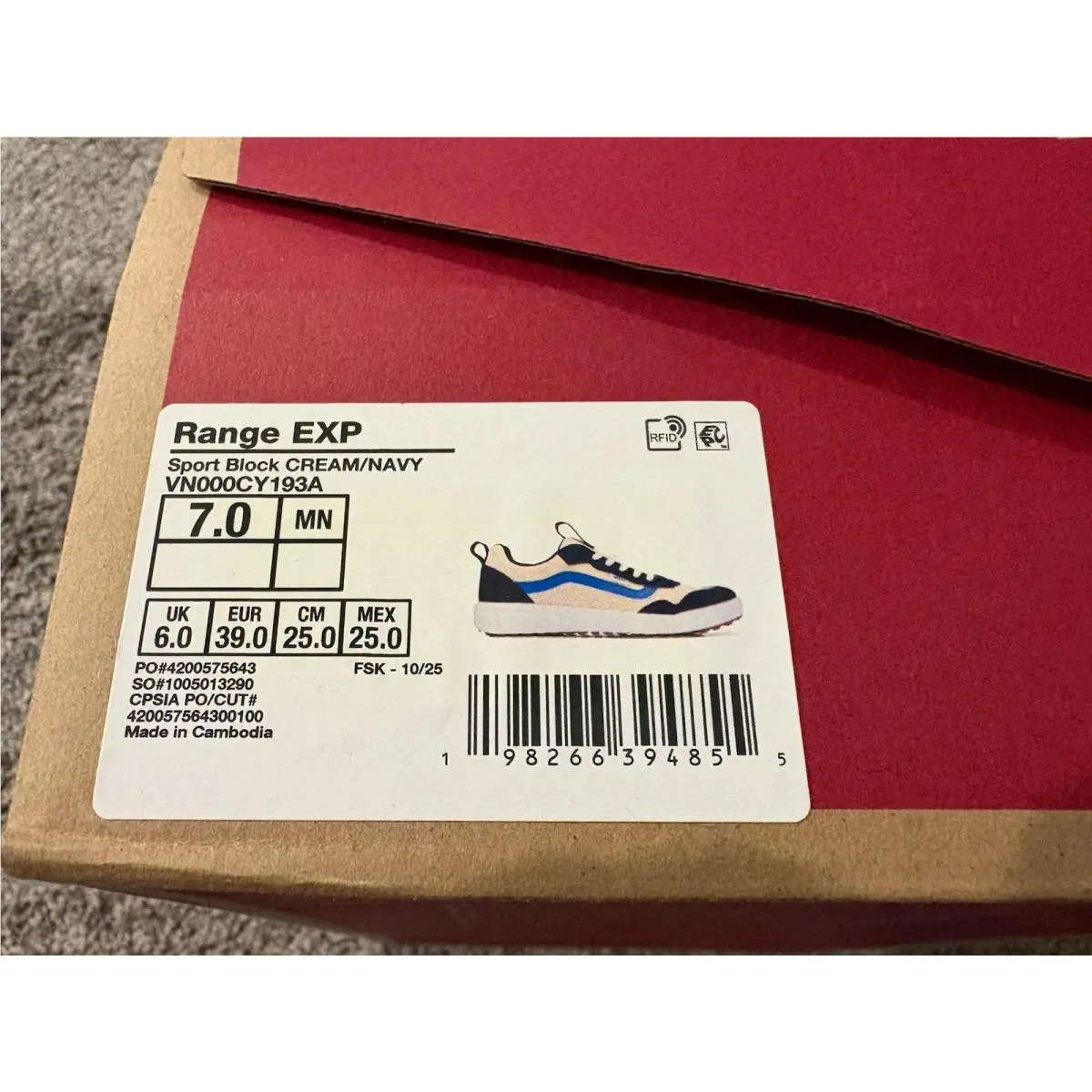 Vans shoes - VANS Range - Range - Blue 1