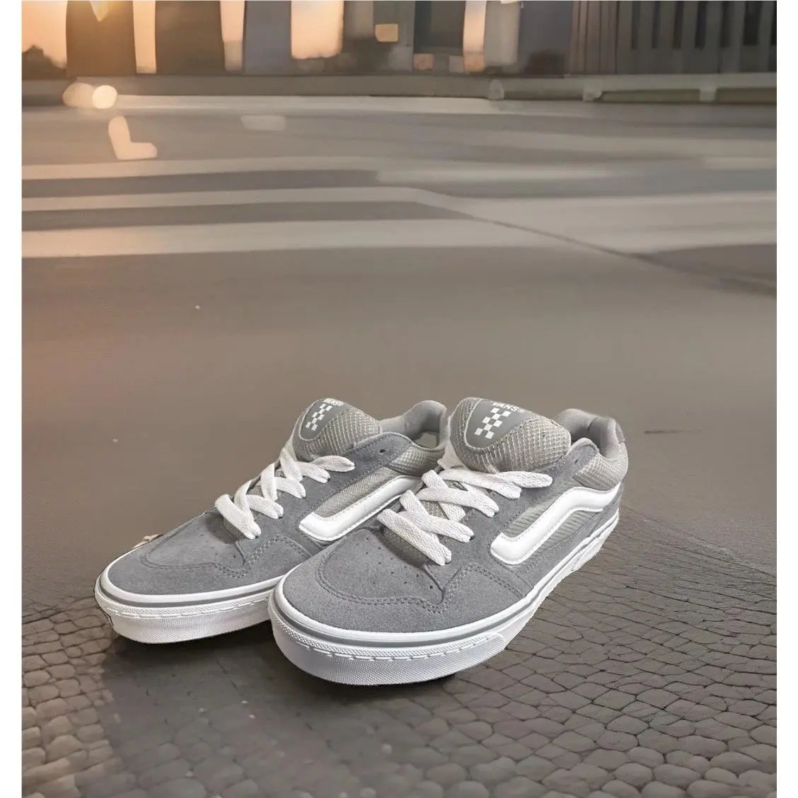 Caldrone Suede/mesh Drizzle Grey Men’s 9.5 / Women’s 11 by Vans