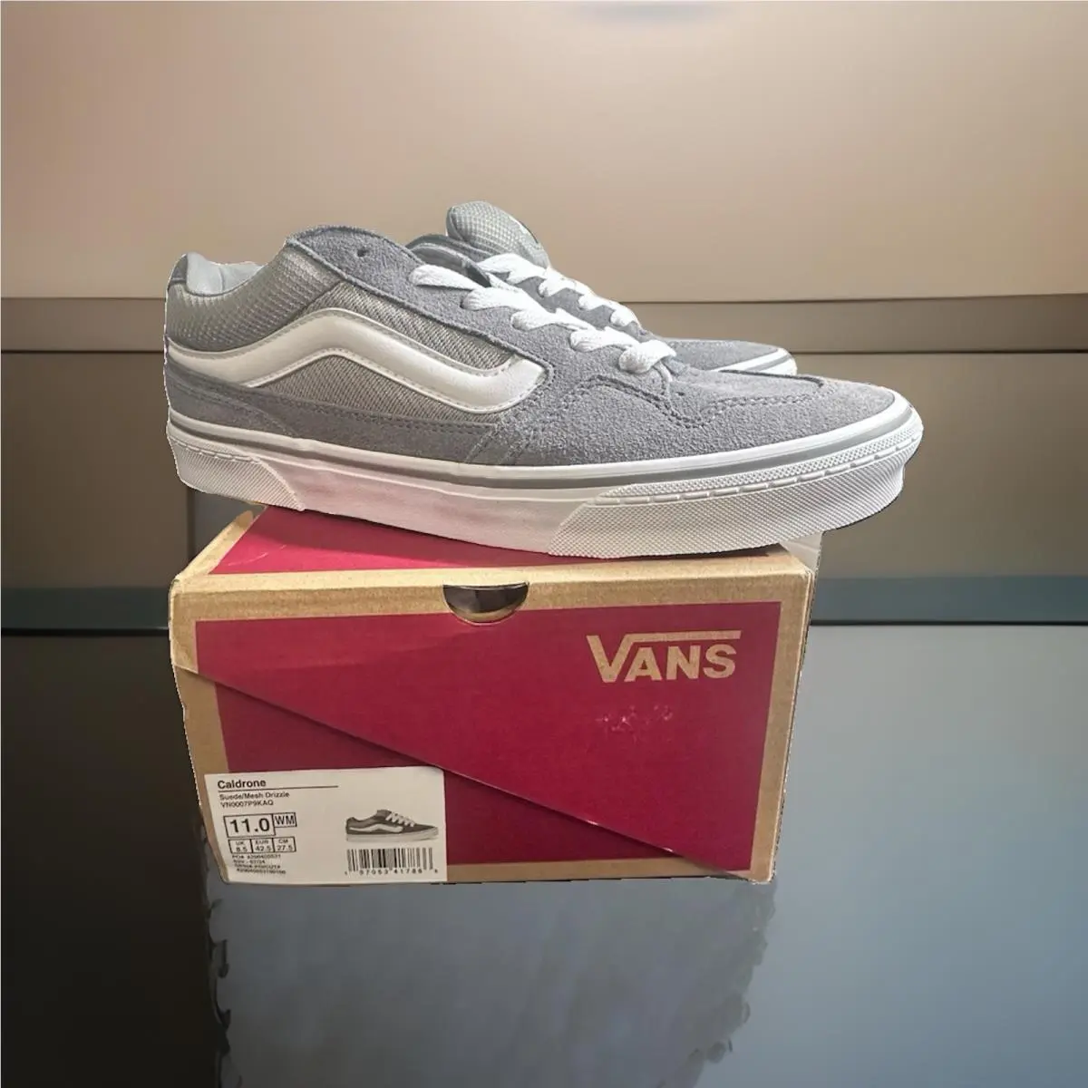Vans shoes - VANS Drizzle - Drizzle - VN0007P9KAQ - Gray 10