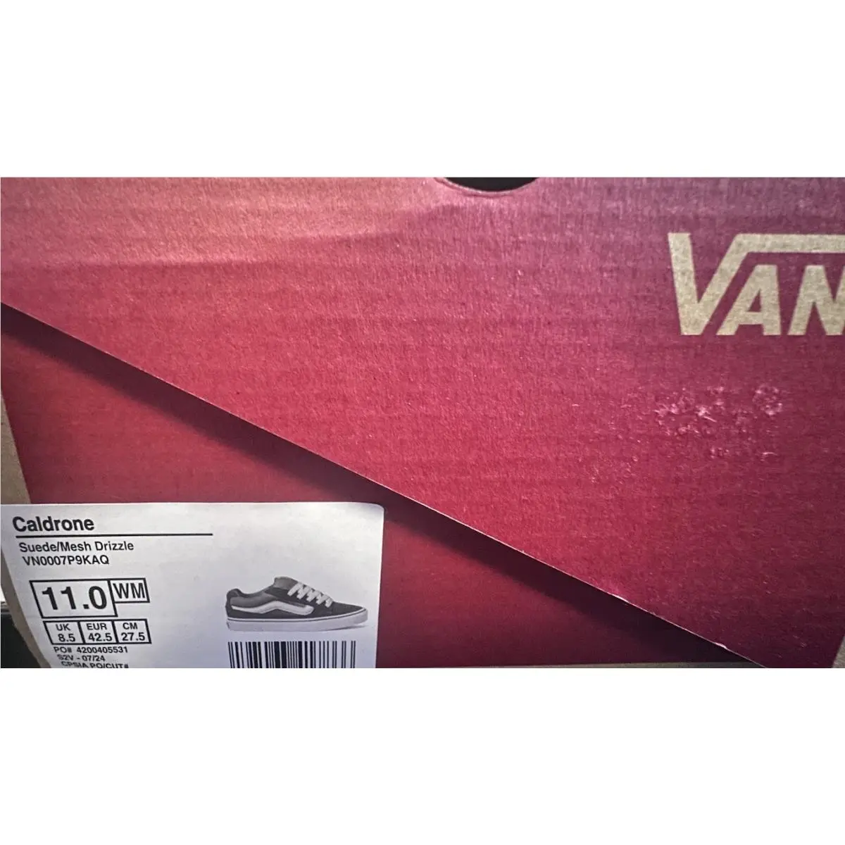 Vans shoes - VANS Drizzle - Drizzle - VN0007P9KAQ - Gray 11