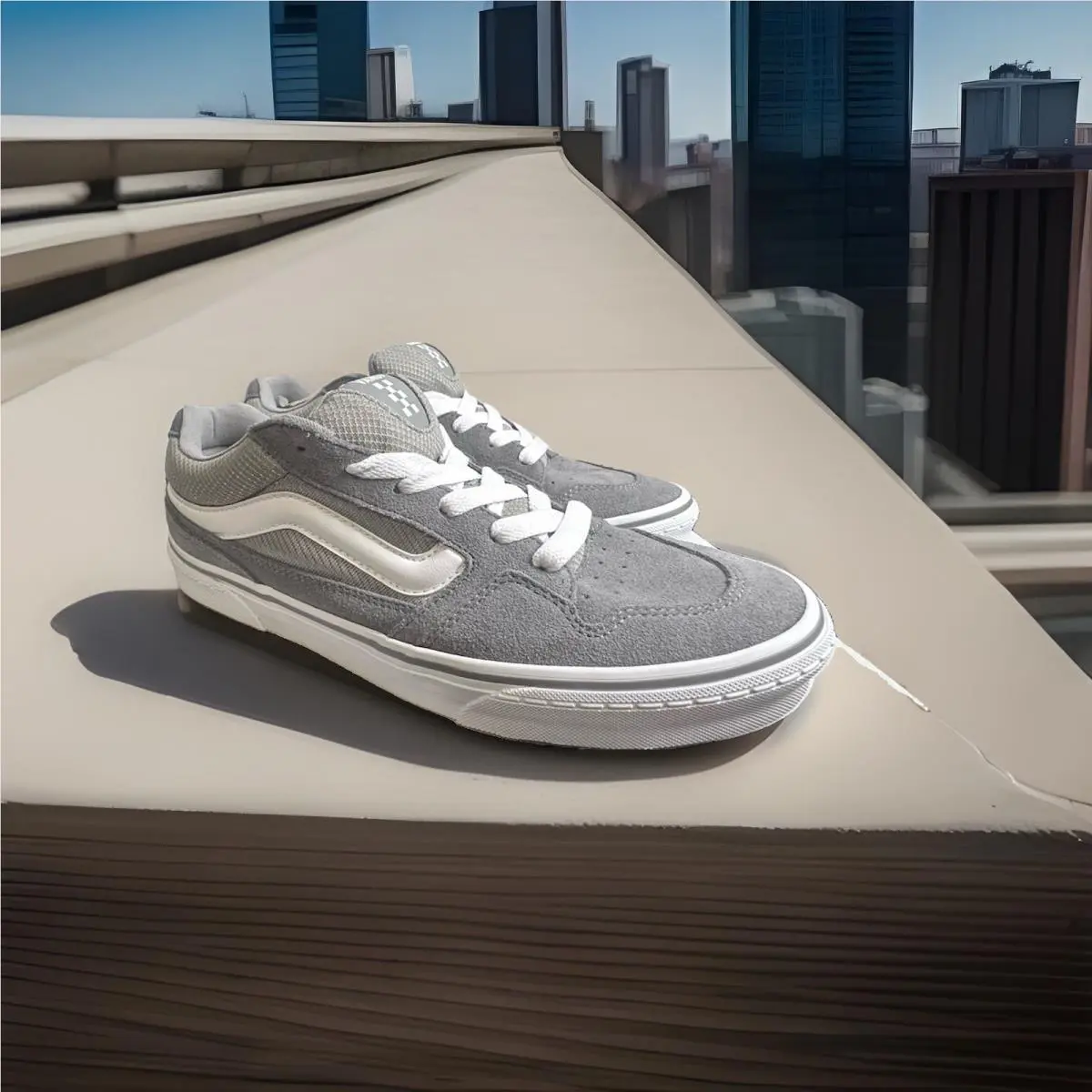 Vans shoes - VANS Drizzle - Drizzle - VN0007P9KAQ - Gray 0