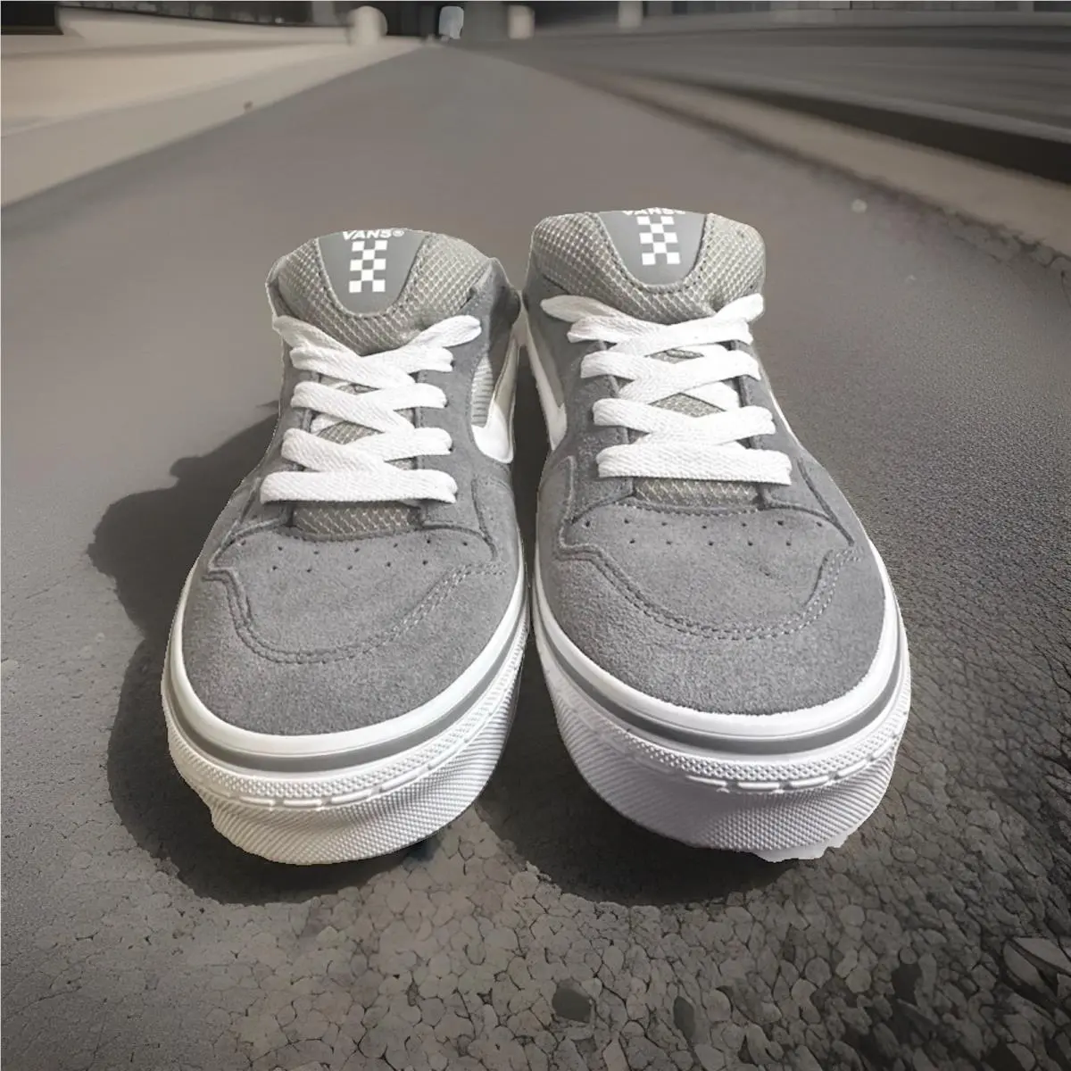 Vans shoes - VANS Drizzle - Drizzle - VN0007P9KAQ - Gray 1