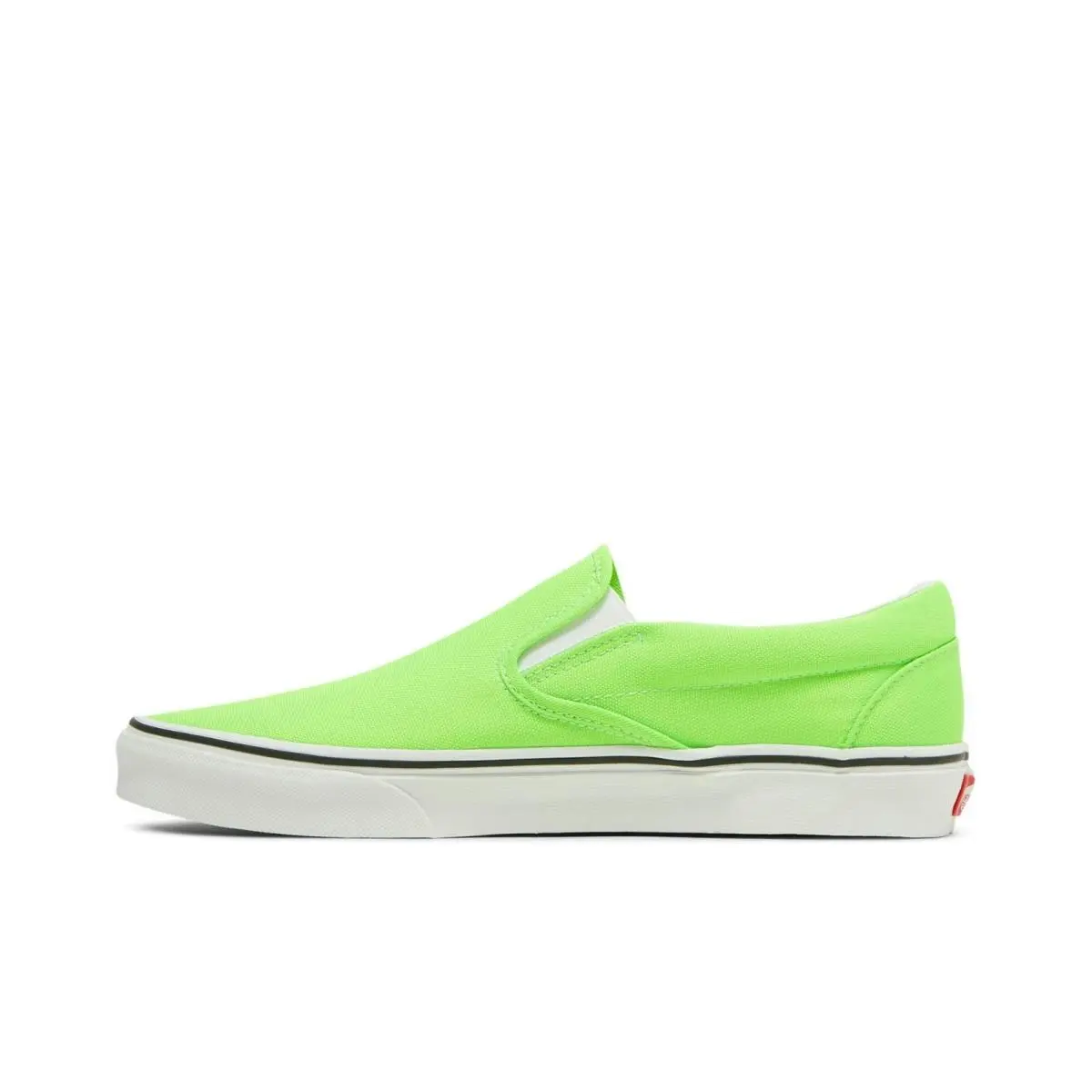 Vans Classic Slip-on `neon - Green Gecko` VN0A4U38WT5 Size 5 Men / 6.5 Women