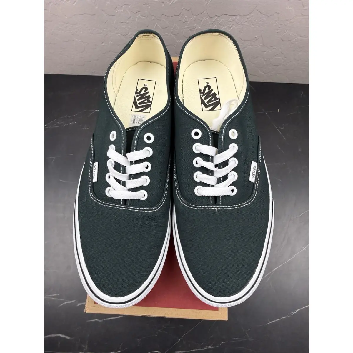 Canvas Scarab Green - Men`s 11 by Vans